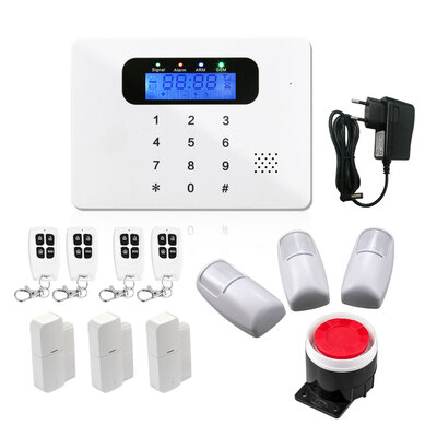 Wireless GSM&SMS Burglar Alarm Security System with Motion Detector Gate Intruder Sensor Control App ios Android
Wireless GSM&SMS Burglar Alarm Security System with Motion Detector Gate Intruder Sensor Control App ios Android