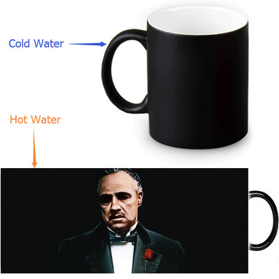 The Godfather 350ml12oz Heat Reveal Mug Color Change Coffee Cup Sensitive Morphing Mugs Magic Mug Milk Tea Cups
The Godfather 350ml12oz Heat Reveal Mug Color Change Coffee Cup Sensitive Morphing Mugs Magic Mug Milk Tea Cups