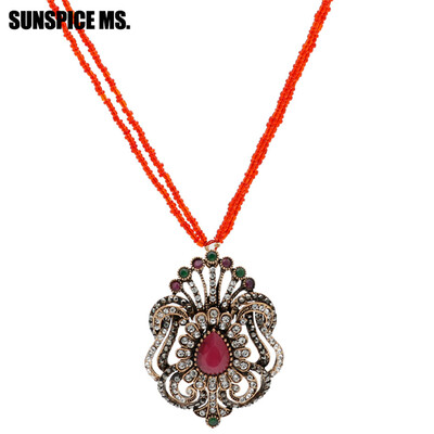 Ethnic Festival Gift Long Seed Bead Flower Necklace Sets Turkish Antique Gold Hollow Pendant Necklace Indian Vintage Jewelry
Ethnic Festival Gift Long Seed Bead Flower Necklace Sets Turkish Antique Gold Hollow Pendant Necklace Indian Vintage Jewelry