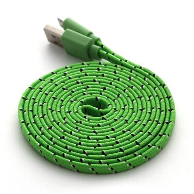 3Ft 6Ft 10Ft Durable Nylon Braided Flat Micro USB Charger Data Cable for Samsung Galaxy S4 HTC Sony LG
3Ft 6Ft 10Ft Durable Nylon Braided Flat Micro USB Charger Data Cable for Samsung Galaxy S4 HTC Sony LG