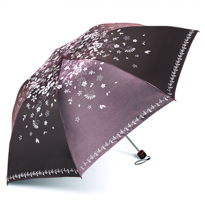 Heaven full version printing full shading color flashing black plastic UV protection UPF50 three fold umbrella 30398E Haiyan Red
Heaven full version printing full shading color flashing black plastic UV protection UPF50 three fold umbrella 30398E Haiyan Red