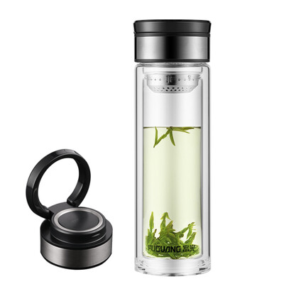 Fuguang double-layer glass mens cover cup tea cup filter cup multi-function portable cup 400ml black G1707-SH-400
Fuguang double-layer glass mens cover cup tea cup filter cup multi-function portable cup 400ml black G1707-SH-400