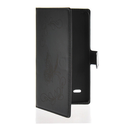 MOONCASE Butterfly Design Leather Side Flip Wallet Card Slot Pouch Stand Shell Back Case Cover for LG G3 Stylus D690 Black
MOONCASE Butterfly Design Leather Side Flip Wallet Card Slot Pouch Stand Shell Back Case Cover for LG G3 Stylus D690 Black