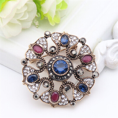 Vintage Turkish Women Resin Round Flower Brooch Pins Antique Gold Color Hollow Corsage Jewelry Graceful Lines India Ethnic Pin
Vintage Turkish Women Resin Round Flower Brooch Pins Antique Gold Color Hollow Corsage Jewelry Graceful Lines India Ethnic Pin