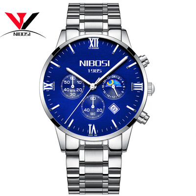 NIBOSI Famous Brand Watches Men Leather Band Fashion Luxury Full Steel Clock Quartz Wristwatch Male Watch Relogio Masculino Casual
NIBOSI Famous Brand Watches Men Leather Band Fashion Luxury Full Steel Clock Quartz Wristwatch Male Watch Relogio Masculino Casual
