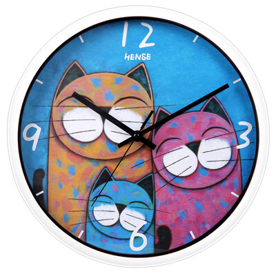 Han Shi Hense cute cartoon wall clock living room personality creative fashion mute clock childrens room bedroom decoration wall clock quartz clock HW34 auspicious Sambo white
Han Shi Hense cute cartoon wall clock living room personality creative fashion mute clock childrens room bedroom decoration wall clock quartz clock HW34 auspicious Sambo white