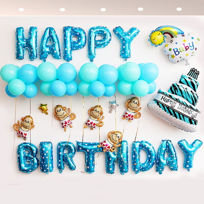 Yuhuaze birthday balloon package childrens banquet party baby full moon decoration letter aluminum film balloon girl version to send pump
Yuhuaze birthday balloon package childrens banquet party baby full moon decoration letter aluminum film balloon girl version to send pump