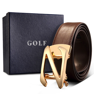 Golf GOLF Cowboy Men Belt Automatic Buckle Wear Wear Belt Gift Trousers P489633 Brown
Golf GOLF Cowboy Men Belt Automatic Buckle Wear Wear Belt Gift Trousers P489633 Brown