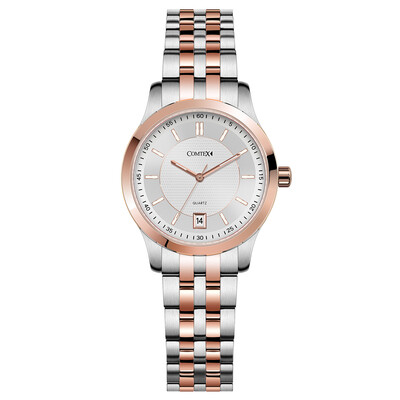 Comtex Luxury Women's Watch Stainless Steel Strap Analogue Display Quartz Movement Waterproof Calendar Dress Watches
Comtex Luxury Women's Watch Stainless Steel Strap Analogue Display Quartz Movement Waterproof Calendar Dress Watches
