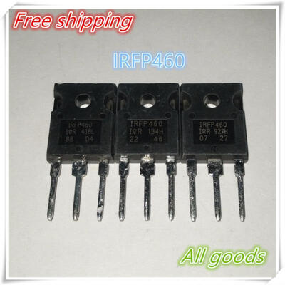 free shipping 20pcs IRFP460 IRFP460PBF IRFP460A IRFP460LC N-Channel Power MOSFET Transistor
free shipping 20pcs IRFP460 IRFP460PBF IRFP460A IRFP460LC N-Channel Power MOSFET Transistor