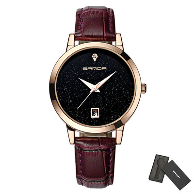 SANDA Fashion Star Dial Women Watches Luxury Golden Leather Ladies Watch Women Dress Clock Calendar relogio feminino P194
SANDA Fashion Star Dial Women Watches Luxury Golden Leather Ladies Watch Women Dress Clock Calendar relogio feminino P194