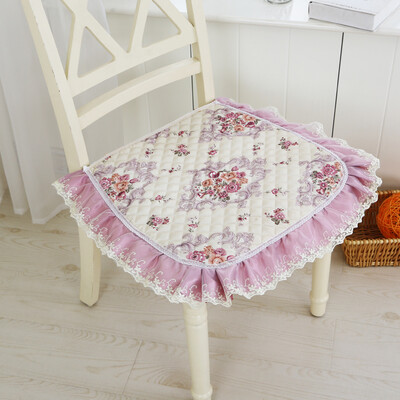 Yuan Yuan dining chair cushion cushion European style four seasons thick fabric lace seat cushion non-slip dining table chair cushion cover
Yuan Yuan dining chair cushion cushion European style four seasons thick fabric lace seat cushion non-slip dining table chair cushion cover