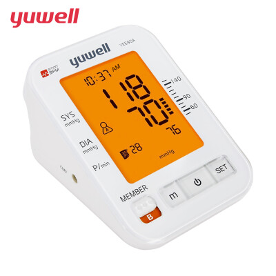 

Yuwell ARM Приборы для измерения артериального давления Мониторы ЖК-дисплей цифровой тонометр дома медицинского оборудования Сред