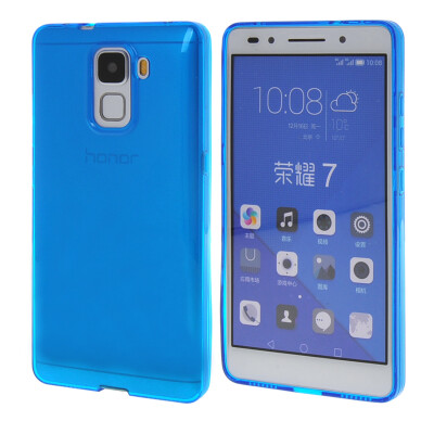 MOONCASE Case for Huawei Honor 7 Flexible Durable Soft Gel TPU Silicone Skin Slim Cover Dark Blue
MOONCASE Case for Huawei Honor 7 Flexible Durable Soft Gel TPU Silicone Skin Slim Cover Dark Blue