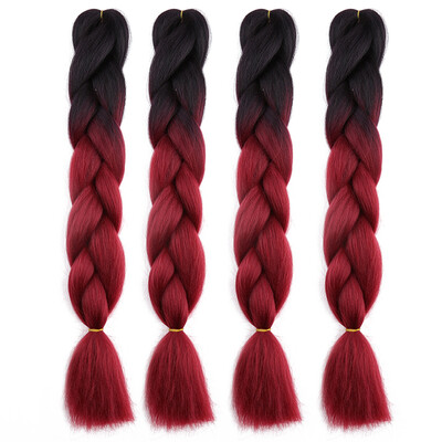 63 Colors 4 piecelot Synthetic 2T3T4T High Temperature Fiber Ombre Braiding Hair 24 inch Jumbo Braids Hair Extensions
63 Colors 4 piecelot Synthetic 2T3T4T High Temperature Fiber Ombre Braiding Hair 24 inch Jumbo Braids Hair Extensions