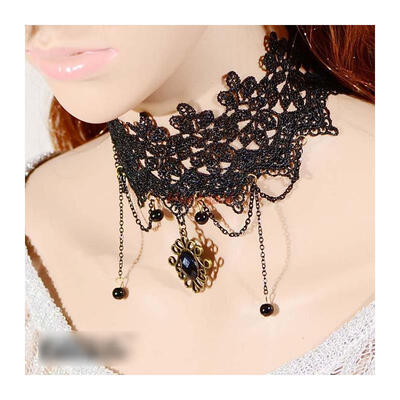 Fashion Charming Dark Ruby Hollow Lace Decoration Collar Bone Chain Vintage Delicate Women Pendant Necklace Jewelry
Fashion Charming Dark Ruby Hollow Lace Decoration Collar Bone Chain Vintage Delicate Women Pendant Necklace Jewelry