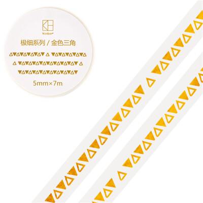 Kinbor hand book&paper tape 5mm7mhand book sticker foundation fine section tape golden leaves DTB64307
Kinbor hand book&paper tape 5mm7mhand book sticker foundation fine section tape golden leaves DTB64307
