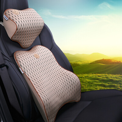 KING ETING car lumbar headrest space memory cotton back cushion car lumbar pillow neck pillow set breathable two-piece set of rice
KING ETING car lumbar headrest space memory cotton back cushion car lumbar pillow neck pillow set breathable two-piece set of rice