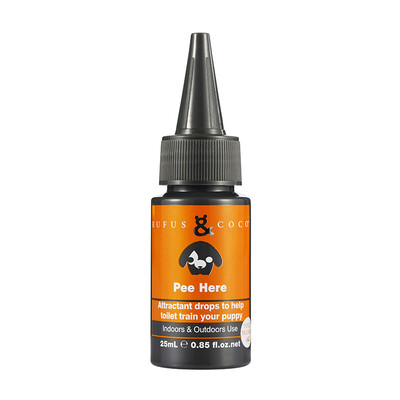 RUFUS&COCO Urinal Guide 25ml Help train&guide the dog the right place to piss Australia imported
RUFUS&COCO Urinal Guide 25ml Help train&guide the dog the right place to piss Australia imported