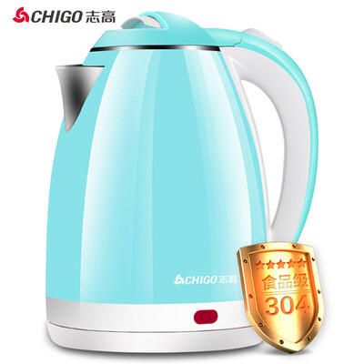 Chigo CHIGO electric kettle 304 stainless steel double anti-scalding kettle ZD20 20L electric kettle blue, Chigo ZD20 2L Electric Kettle Light Blue
Chigo CHIGO electric kettle 304 stainless steel double anti-scalding kettle ZD20 20L electric kettle blue, Chigo ZD20 2L Electric Kettle Light Blue