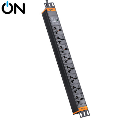 ON HPD1810A 8-bit 10A universal hole with light switch PDU cabinet power socket can be customized high power pdu socket
ON HPD1810A 8-bit 10A universal hole with light switch PDU cabinet power socket can be customized high power pdu socket