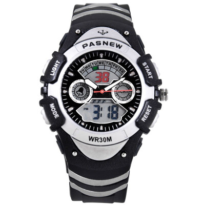 PASNEW Electronic table Multifunctional double diving watch Male watch Waterproof student PSE-308A Gray
PASNEW Electronic table Multifunctional double diving watch Male watch Waterproof student PSE-308A Gray