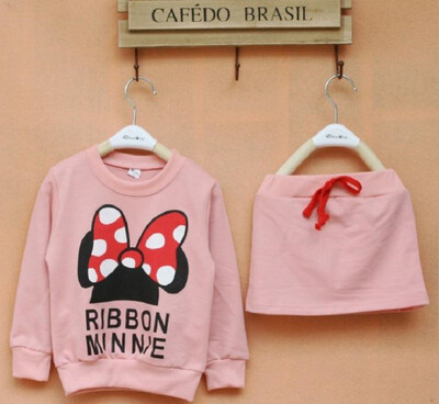 Cute Toddler Girl Clothing Sets Kids Children MinnieClothes Cartoon Tshirt Skirt 2pcs set Tracksuits Hoodies Pants
Cute Toddler Girl Clothing Sets Kids Children MinnieClothes Cartoon Tshirt Skirt 2pcs set Tracksuits Hoodies Pants