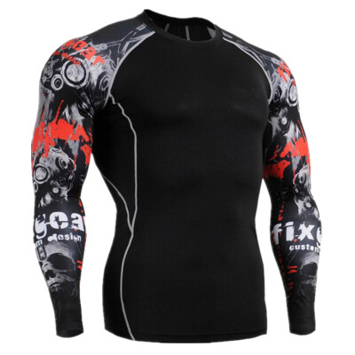 Mens MMA Fitness T Shirts Fashion 3D Tee Wolf Long Sleeve Compression Shirt Bodybuilding Crossfit Brand Clothing Fitness
Mens MMA Fitness T Shirts Fashion 3D Tee Wolf Long Sleeve Compression Shirt Bodybuilding Crossfit Brand Clothing Fitness