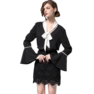 BURDULLY Pullover Blouse Long Sleeve Women 2018 Summer Elegant Black Work Blouse Office Ladies Shirts And Tops roupas feminina
BURDULLY Pullover Blouse Long Sleeve Women 2018 Summer Elegant Black Work Blouse Office Ladies Shirts And Tops roupas feminina