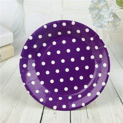 FANLUS 7inch colorful dots wave point disposable paper plates party tray Valentine Birthday Wedding Tableware cake barbecue 
FANLUS 7inch colorful dots wave point disposable paper plates party tray Valentine Birthday Wedding Tableware cake barbecue