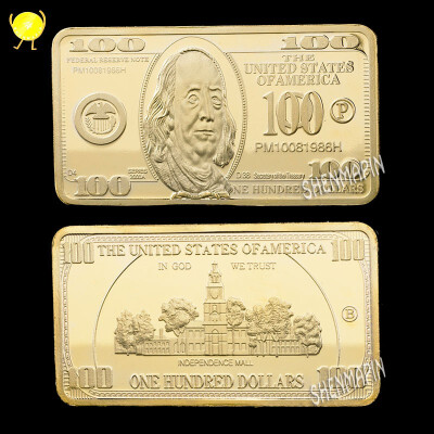 American banknotes gold bars 9999 gold 100 gold bars replica coins metal craft gifts coins collectibles
American banknotes gold bars 9999 gold 100 gold bars replica coins metal craft gifts coins collectibles
