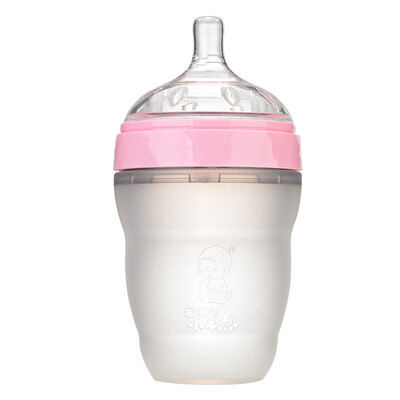 Small Dot DOT Newborn Anti-flatulence Easily Suction Simulation Breastmilk Wide Caliber Silicone Bottle 180ml Pink
Small Dot DOT Newborn Anti-flatulence Easily Suction Simulation Breastmilk Wide Caliber Silicone Bottle 180ml Pink