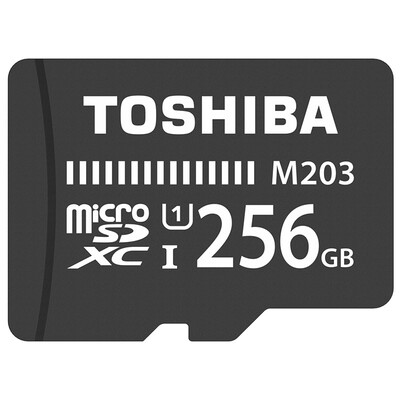 TOSHIBA 256G TFmicroSD card U1 Class10 M203