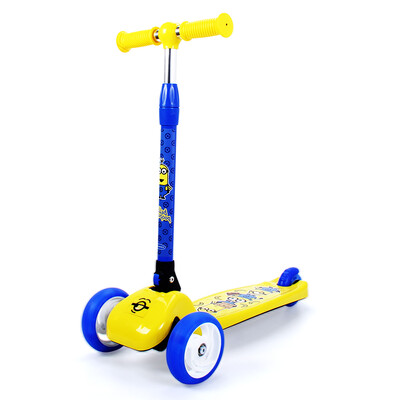 Despicable dad little yellow man Minions 3-6 years old children scooter kids toys three rounds of flash can be a key folding lift baby sliding pedal swing car XCA82009 yellow
Despicable dad little yellow man Minions 3-6 years old children scooter kids toys three rounds of flash can be a key folding lift baby sliding pedal swing car XCA82009 yellow