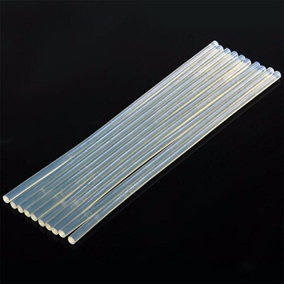 7 x 270mm Translucent Hot Melt Stick for Electric Glue Gun Craft Album Repair - 10PCS
7 x 270mm Translucent Hot Melt Stick for Electric Glue Gun Craft Album Repair - 10PCS