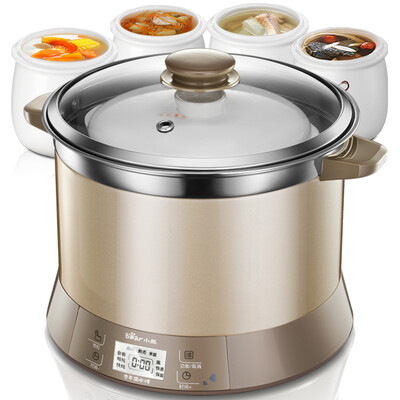 Bear Bear electric stew pot water stew pot ceramic pot stew pot stainless steel porridge soup automatic DDZ-A35A1 35L
Bear Bear electric stew pot water stew pot ceramic pot stew pot stainless steel porridge soup automatic DDZ-A35A1 35L