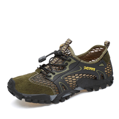 

Мужские наружные кроссовки Breathable Hiking Shoes Большой размер Мужчины Женщины Открытый Пешие прогулки Сандалии Мужчины Треккинг Трейл Сандалии