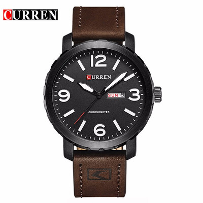 Curren Watches 2017 mens watches top brand luxury relogio masculino curren watch Quartz leather band Wristwatch 8273
Curren Watches 2017 mens watches top brand luxury relogio masculino curren watch Quartz leather band Wristwatch 8273
