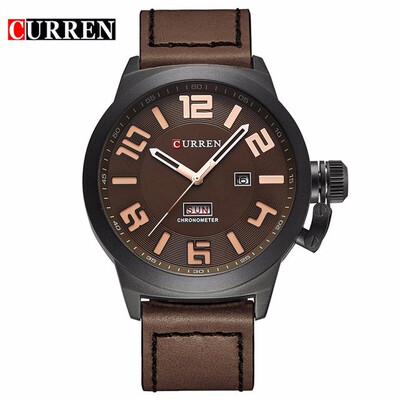 Curren Watches 2018 watch men top brand luxury relogio masculino Quartz Wristwatch leather band 8270
Curren Watches 2018 watch men top brand luxury relogio masculino Quartz Wristwatch leather band 8270