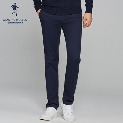 Dancing with wolves DANCING WOLVES Casual pants mens 2018 autumn new business solid color Slim mid-rise micro-elastic long pants 66509245510 102 dark blue 31
Dancing with wolves DANCING WOLVES Casual pants mens 2018 autumn new business solid color Slim mid-rise micro-elastic long pants 66509245510 102 dark blue 31