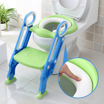 Baby Potty Child Toilet Seat with Steps Baby Safety Step Ladder Potty Infant Foldable Toilet Seat Non-Slip Kids Toilet Trainer
Baby Potty Child Toilet Seat with Steps Baby Safety Step Ladder Potty Infant Foldable Toilet Seat Non-Slip Kids Toilet Trainer