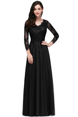 A-line Evening Prom Dress Long Prom Party Gown Formal Bridesmaid Chiffon Gown Lace Women Dresses
A-line Evening Prom Dress Long Prom Party Gown Formal Bridesmaid Chiffon Gown Lace Women Dresses