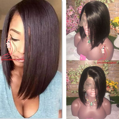 Side Part Lace Front Human Hair Wigs For Black Women Brazilian Hair Short BOB Wigs Natural Color 12 inch
Side Part Lace Front Human Hair Wigs For Black Women Brazilian Hair Short BOB Wigs Natural Color 12 inch