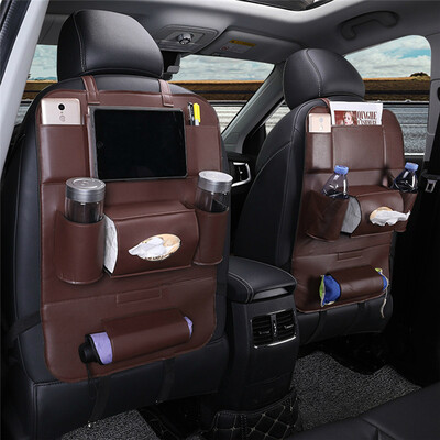 Car Seat Back Storage Bag Organizer Travel Box Pocket PU Leather Universal Stowing Tidying Protector Kids Drink Auto Accessoires
Car Seat Back Storage Bag Organizer Travel Box Pocket PU Leather Universal Stowing Tidying Protector Kids Drink Auto Accessoires