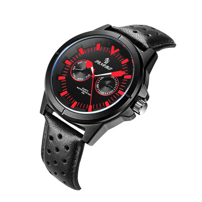 Mens Military Sport Watch Fashion Casual Leather Waterproof Quartz Wrist Watches Good Gift for Men
Mens Military Sport Watch Fashion Casual Leather Waterproof Quartz Wrist Watches Good Gift for Men