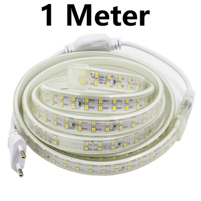 AC 220V double row led light Led Strip 2835 180LedsM IP67 Waterproof With EU Power Adapter Flexible LED Tape Ribbon 1M 2M 3M 5M
AC 220V double row led light Led Strip 2835 180LedsM IP67 Waterproof With EU Power Adapter Flexible LED Tape Ribbon 1M 2M 3M 5M