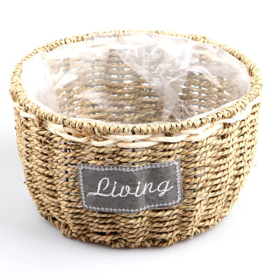 Steel frame straw storage basket basket porch decoration living room crafts ornament handmade rattan storage basket trumpet
Steel frame straw storage basket basket porch decoration living room crafts ornament handmade rattan storage basket trumpet