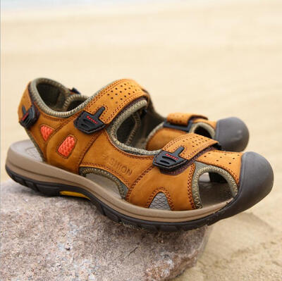 Men Outdoor Sports Sandals Summer Genuine Leather Men Casual Beach sandals Adjustable buckle hiking sandals
Men Outdoor Sports Sandals Summer Genuine Leather Men Casual Beach sandals Adjustable buckle hiking sandals