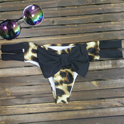Sexy Big Bowknot Patchwork Thong Bikini Bottom T-Back Women Swimsuit String Beachwear Swimwear Female Bathing Suit
Sexy Big Bowknot Patchwork Thong Bikini Bottom T-Back Women Swimsuit String Beachwear Swimwear Female Bathing Suit