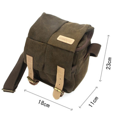 Caden Digital Camera Bag Waterproof Canvas Vintage Adjustable Shoulder Bag for Nikon DSLR Camera
Caden Digital Camera Bag Waterproof Canvas Vintage Adjustable Shoulder Bag for Nikon DSLR Camera